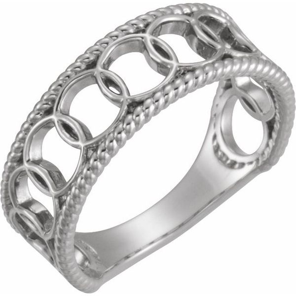 Geometric Rope Ring Morin Jewelers Southbridge, MA