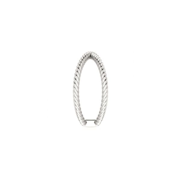 Rope Criss-Cross Ring Image 4 S.E. Needham Jewelers Logan, UT