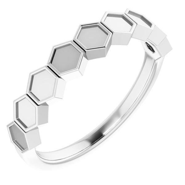 Stackable Geometric Ring Alexander Fine Jewelers Fort Gratiot, MI