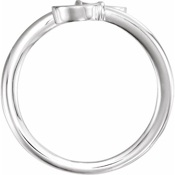 Engravable Bypass Ring Image 2 Atlanta West Jewelry Douglasville, GA