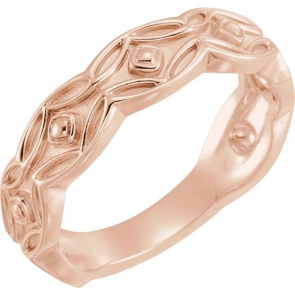 Scalloped Geometric Ring McCoy Jewelers Bartlesville, OK