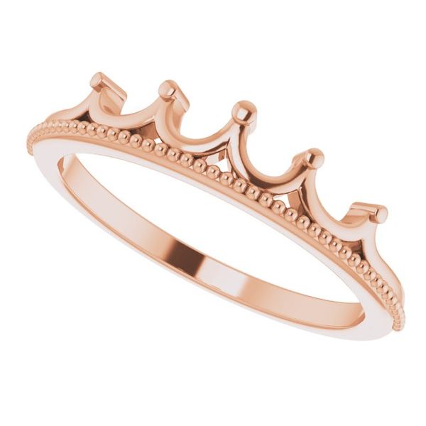 Stackable Crown Ring Image 5 John E. Koller Jewelry Designs Owasso, OK