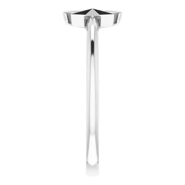 302 Crescent Moon & Star Negative Space Ring 51847104P Pickens Jewelers, Inc. Atlanta, GA