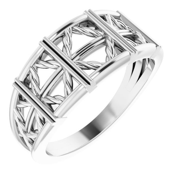 Stackable Lattice Ring Nick T. Arnold Jewelers Owensboro, KY