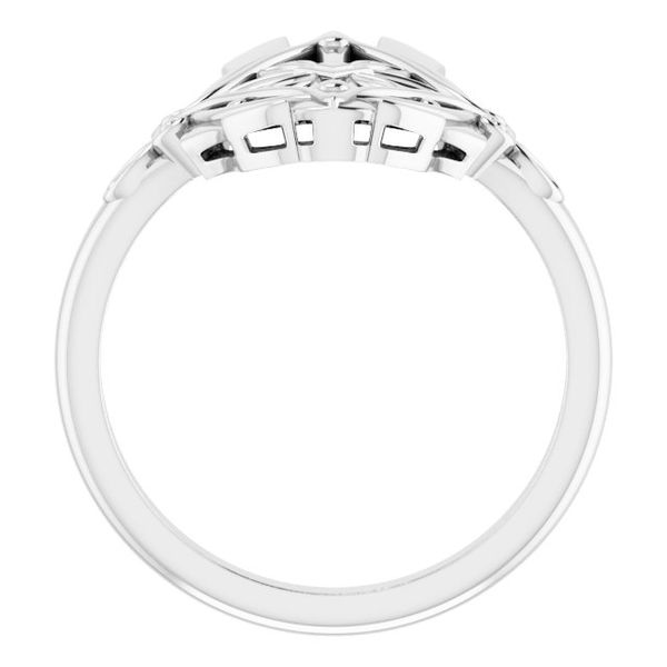 Vintage-Inspired Ring Image 2 Leslie E. Sandler Fine Jewelry and Gemstones rockville , MD