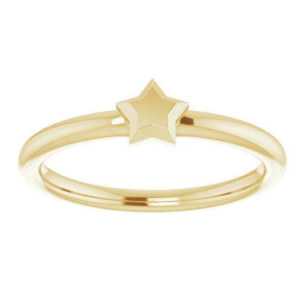 Stackable Star Ring Image 3 D&M Jewelers Green Bay, WI