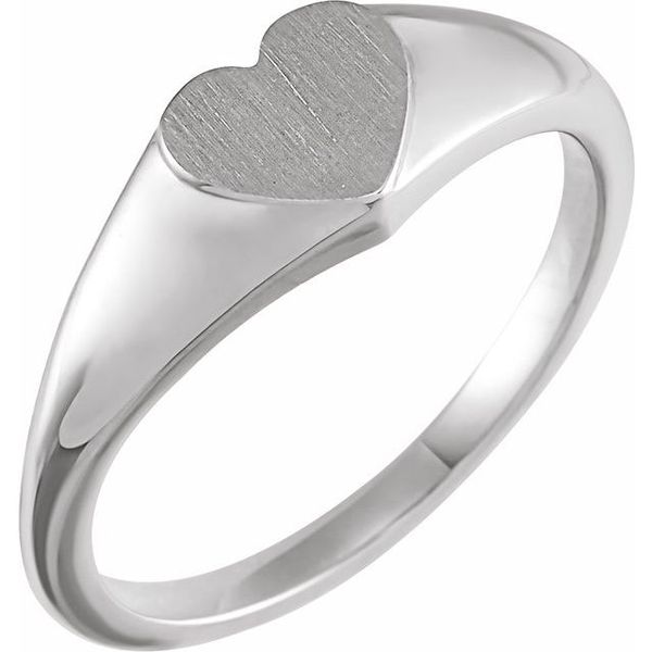 Heart Signet Ring McCoy Jewelers Bartlesville, OK