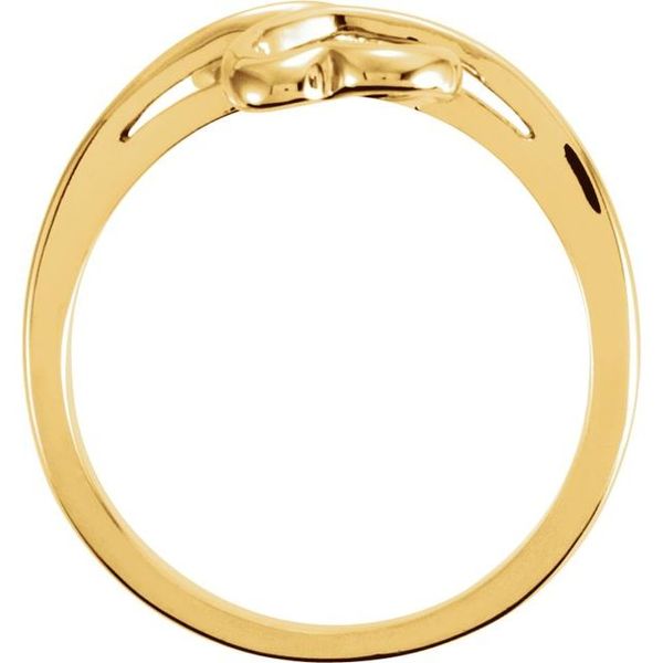 Double Heart Ring Image 2 McCoy Jewelers Bartlesville, OK