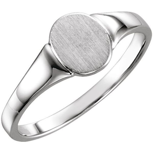 Oval Signet Ring John E. Koller Jewelry Designs Owasso, OK