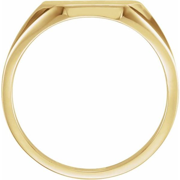 Octagon Signet Ring Image 2 S&E Jewelers Depew, NY
