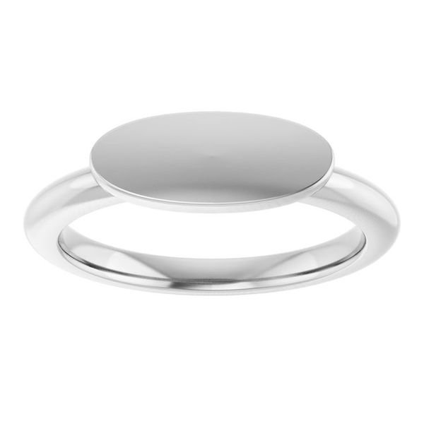 Oval Signet Ring Image 3 Clater Jewelers Louisville, KY