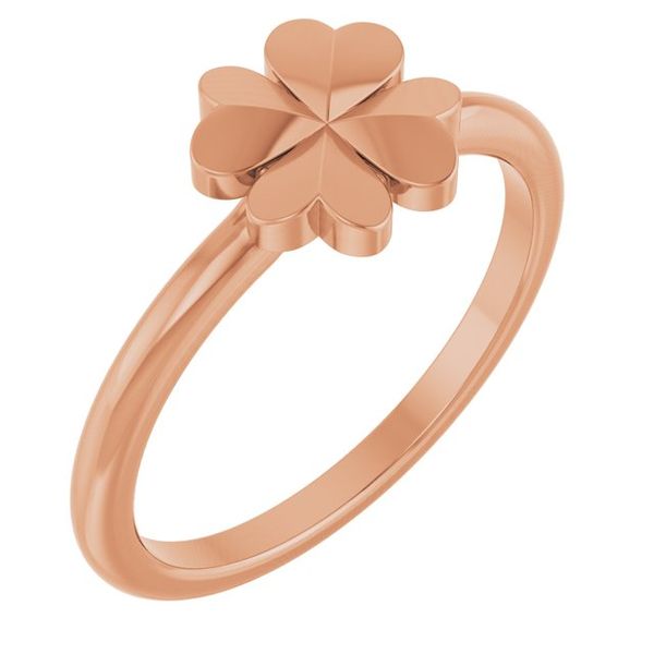 Four-Leaf Clover Stackable Ring Von's Jewelry, Inc. Lima, OH