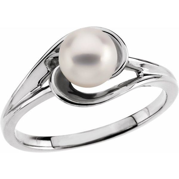 Rings Women Luxury | Silver Ring Pearls | Pearl Crystal Ring | Silver Ring  9 Size - Luxury - Aliexpress