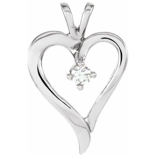 Heart Pendant Leslie E. Sandler Fine Jewelry and Gemstones rockville , MD