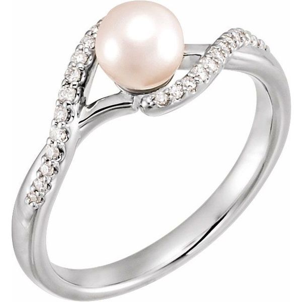 Pearl Bypass Ring Don's Jewelry & Design Washington, IA