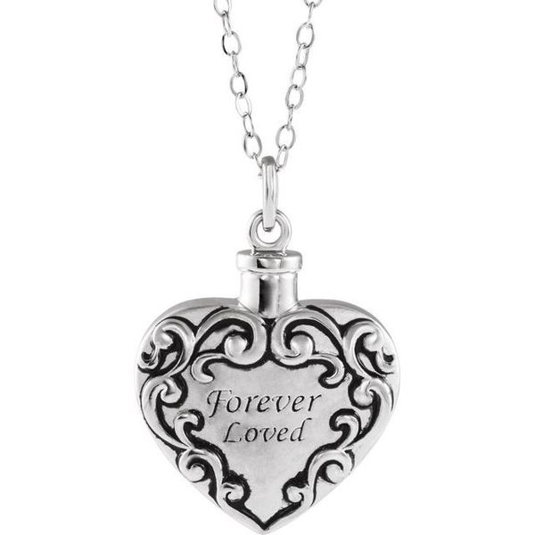 Forever Loved Ash Holder Necklace James & Williams Jewelers Berwyn, IL