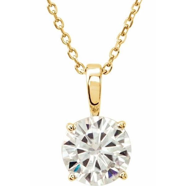 Charles & Colvard Moissanite® Necklace Rick's Jewelers California, MD