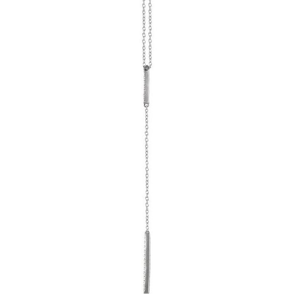 Bar Y Necklace Image 2 Gysbers Jewelry Waupun, WI
