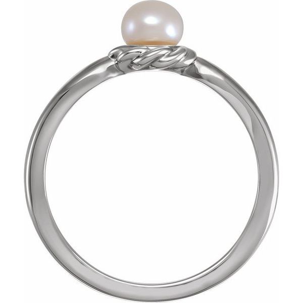 Pearl Halo-Style Rope Ring Image 2 Arnold's Jewelry and Gifts Logansport, IN