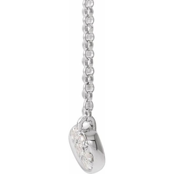 Infinity-Inspired Necklace Image 2 Ross Elliott Jewelers Terre Haute, IN