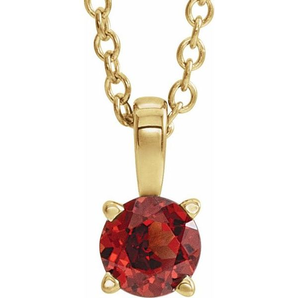 Nana Heart 1-6 Birthstone Mother & Child Necklace with Chain for Women -  Rose Gold Plated, Stone 6 - Walmart.com