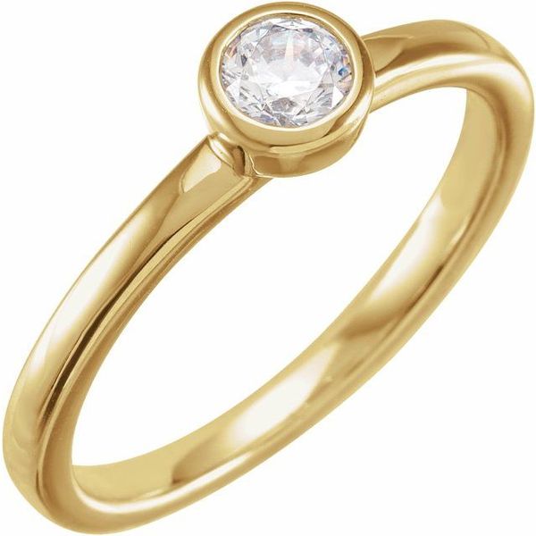 Bezel-Set Ring Moseley Diamond Showcase Inc Lexington, SC