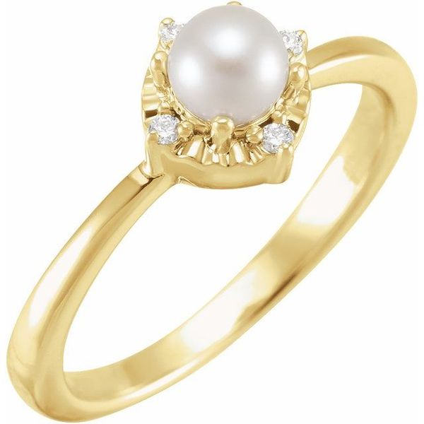 Halo-Style Birthstone Ring S&E Jewelers Depew, NY