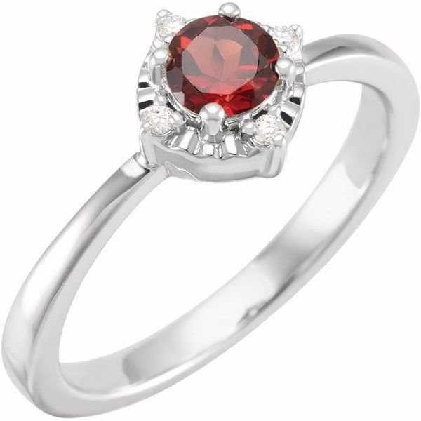 Stuller Two-Stone Ring 71990:600:P 14KW - Gemstone Rings | Delfine's Jewelry  | Charleston, WV