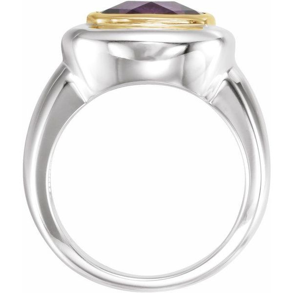 Amethyst Ring Image 2 Michigan Wholesale Diamonds , 
