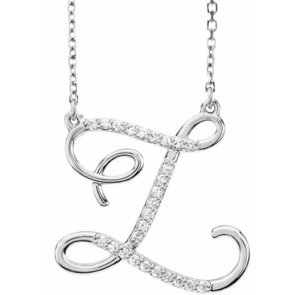 Initial Necklace Spath Jewelers Bartow, FL