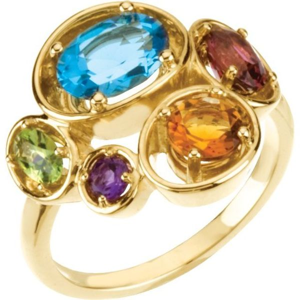 Multi stone ring – LBJ Jewellery