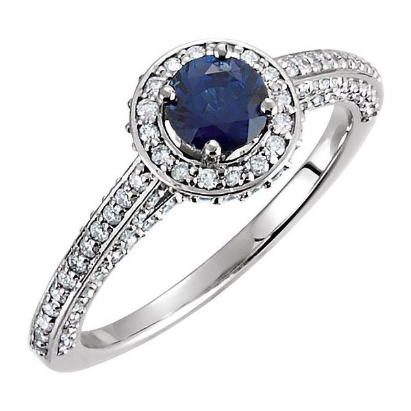Halo-Style Engagement Ring or Band Michigan Wholesale Diamonds , 