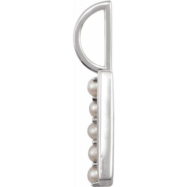 302 Pearl Initial Charm/Pendant 688823:619:P 14KW Louisville