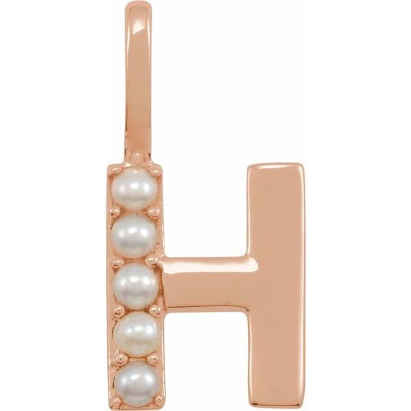 Pearl Initial Charm/Pendant Clater Jewelers Louisville, KY