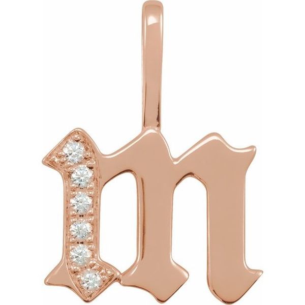 Gothic Initial Charm/Pendant Clater Jewelers Louisville, KY