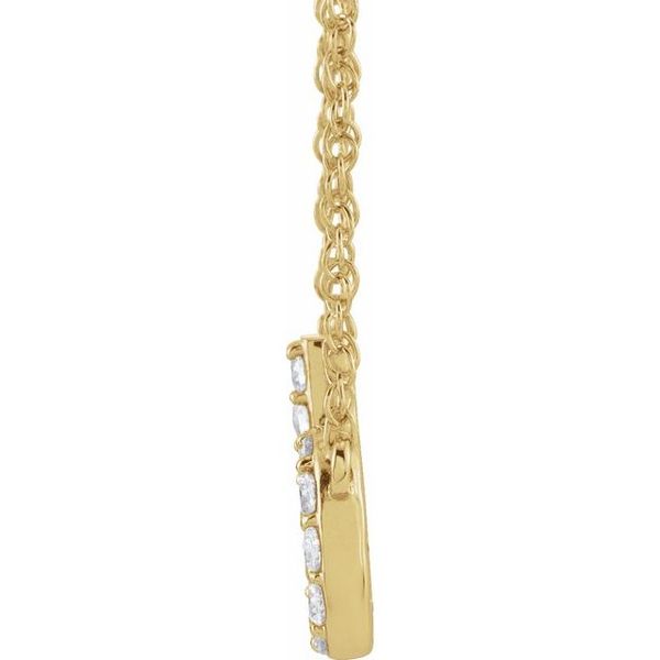 Lowercase Initial Necklace Image 3 S&E Jewelers Depew, NY