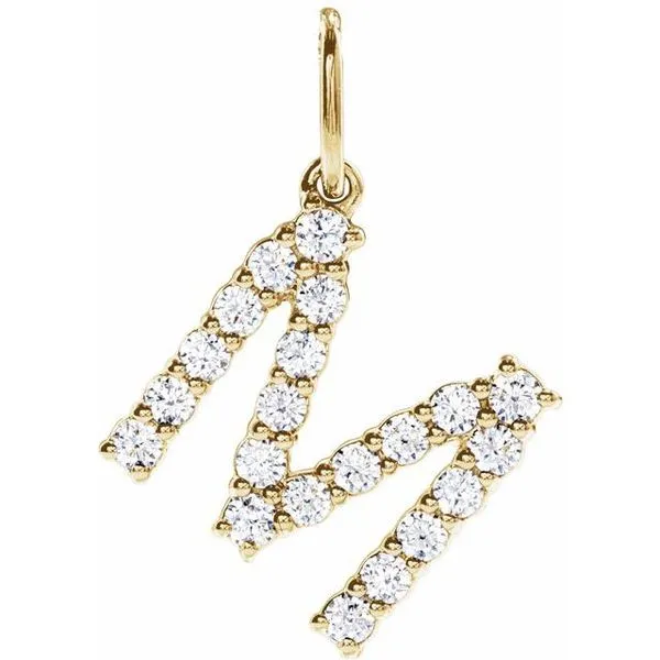 Accented Initial Necklace S&E Jewelers Depew, NY