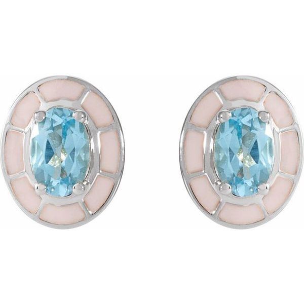 Solitaire Stud Earrings Image 2 Greenfield Jewelers Pittsburgh, PA