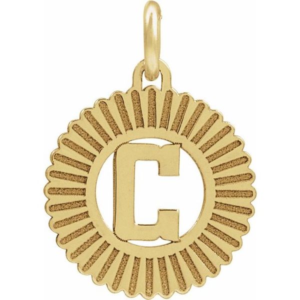 Initial Pendant J. Meredith Jewelers Delafield, WI