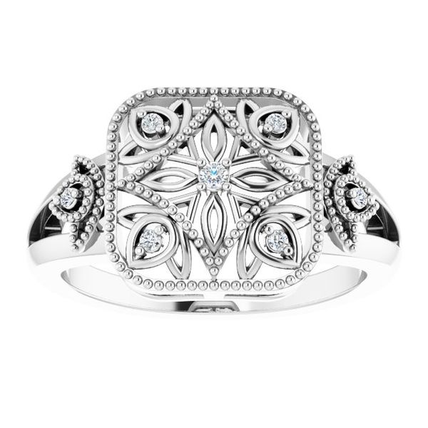 Granulated Filigree Ring Image 3 Ask Design Jewelers Olean, NY