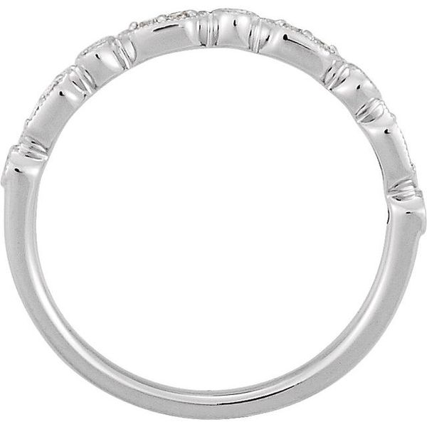 Milgrain Stackable Ring Image 2 Milan's Jewelry Inc Sarasota, FL