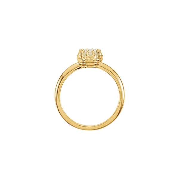 Oval Crown Ring  Image 2 Crown Jewelers Augusta, GA