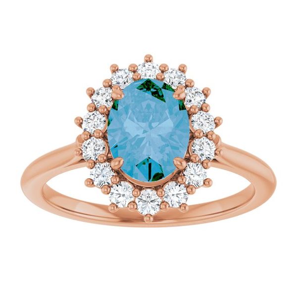 Halo-Style Ring  Image 3 Erica DelGardo Jewelry Designs Houston, TX