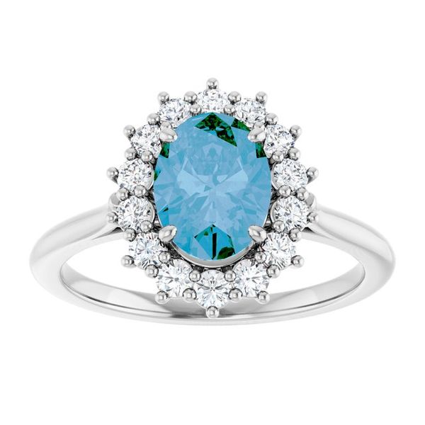 Halo-Style Ring  Image 3 Diamonds Direct St. Petersburg, FL