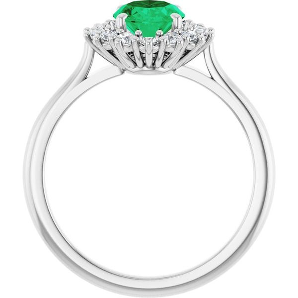Halo-Style Ring  Image 2 Michigan Wholesale Diamonds , 