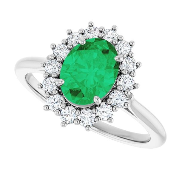 Halo-Style Ring  Image 5 Jewelry Design Lab Piscataway, NJ
