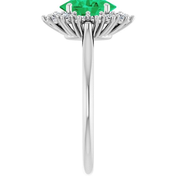 Halo-Style Ring  Image 4 Jewelry Design Lab Piscataway, NJ