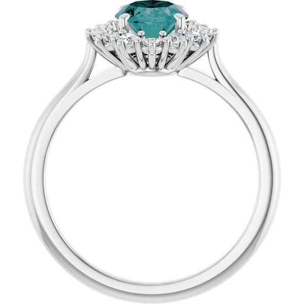 Halo-Style Ring  Image 2 John E. Koller Jewelry Designs Owasso, OK