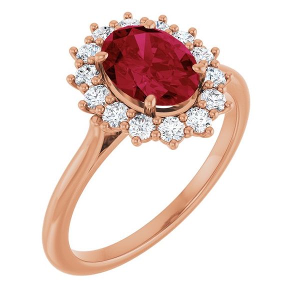 Halo-Style Ring  Diamonds Direct St. Petersburg, FL