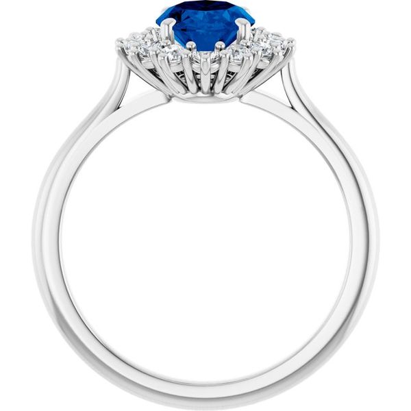 Halo-Style Ring  Image 2 Stuart Benjamin & Co. Jewelry Designs San Diego, CA
